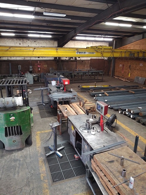 rebar fabrication facility